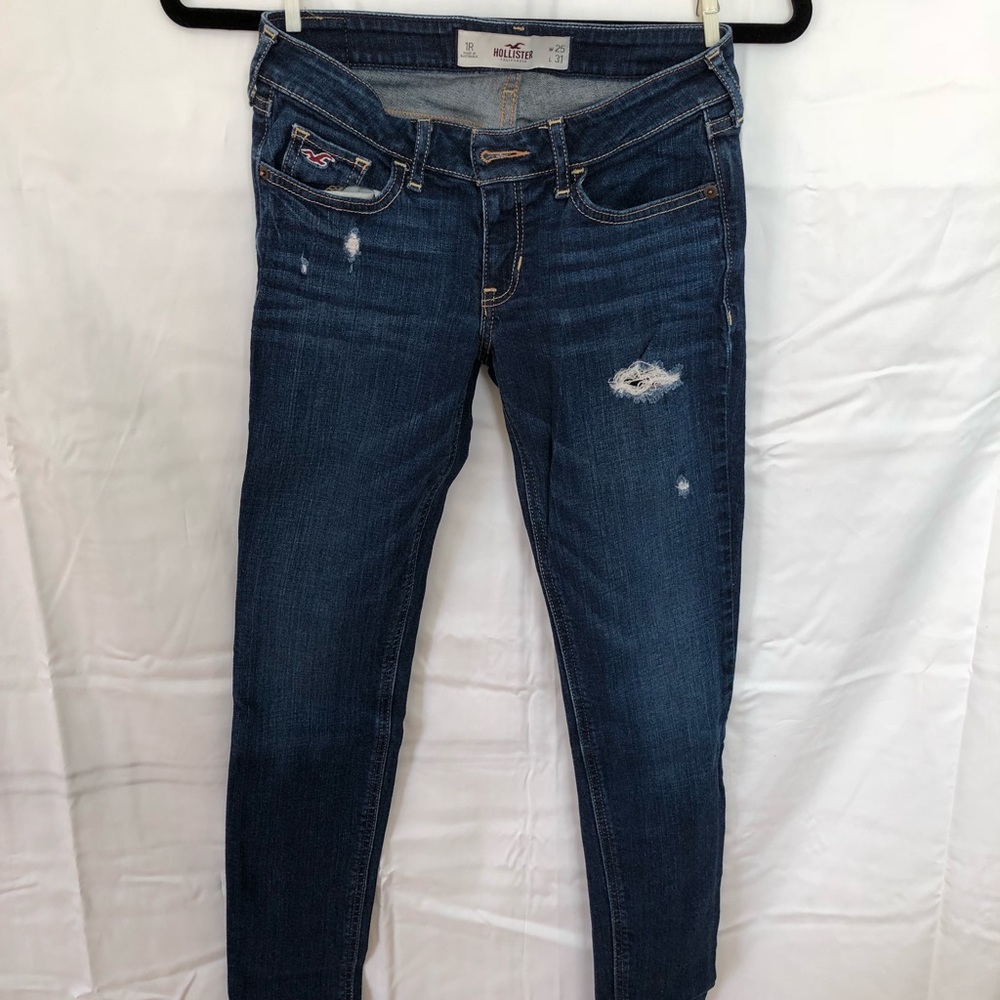 Dark Blue Hollister Jeans